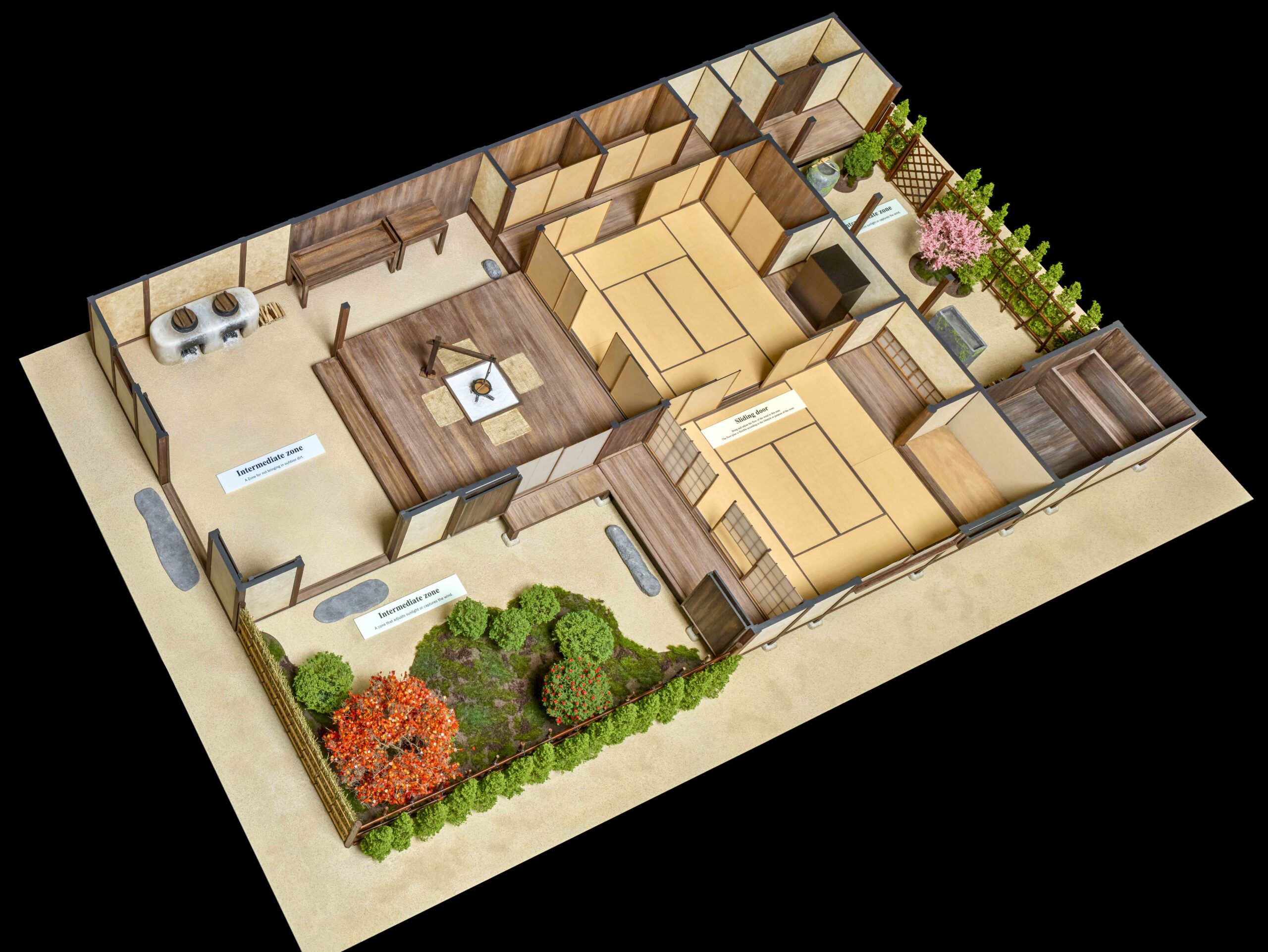 Traditional Japanese house plan