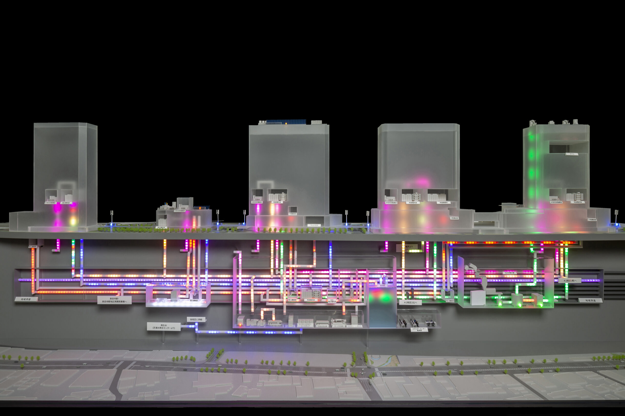 TAKANAWA GATEWAY CITY エネルギーインフラ