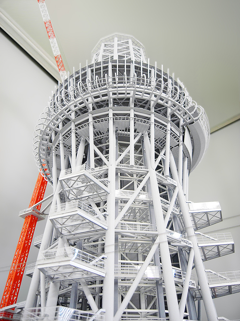 東京スカイツリー 展望台施工検討