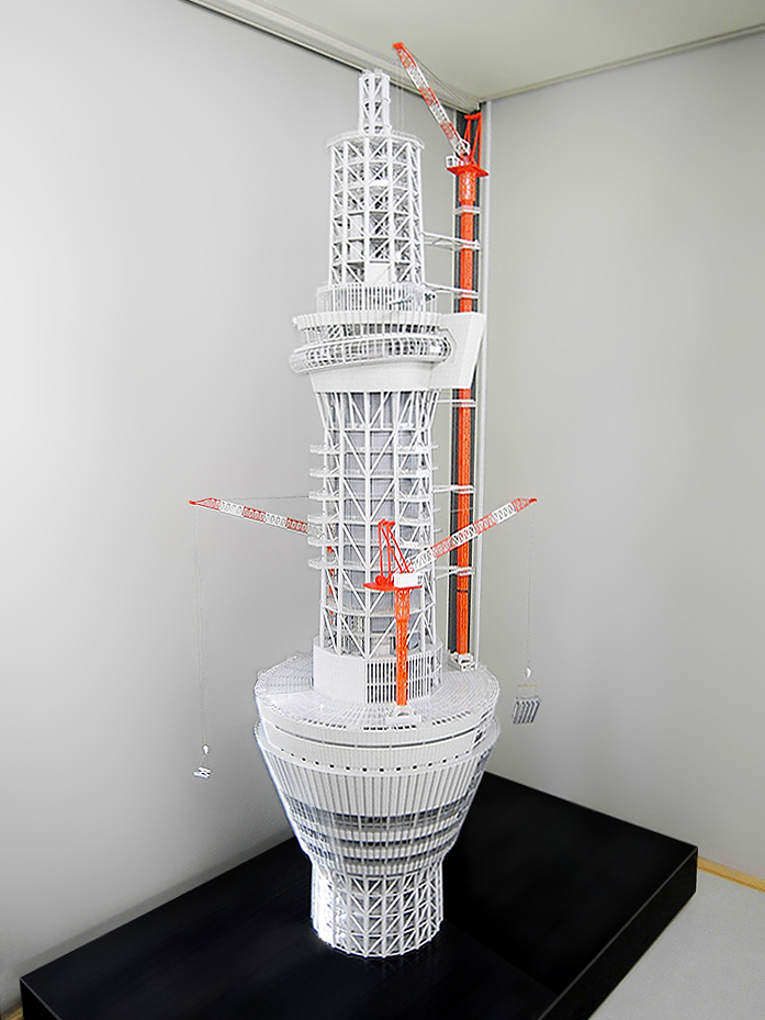 東京スカイツリー 展望台施工検討
