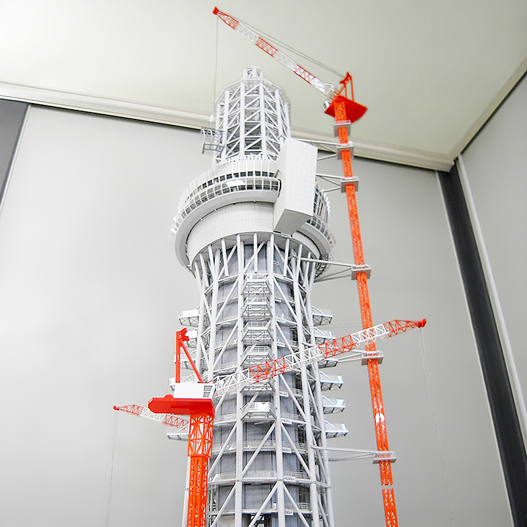 東京スカイツリー 展望台施工検討