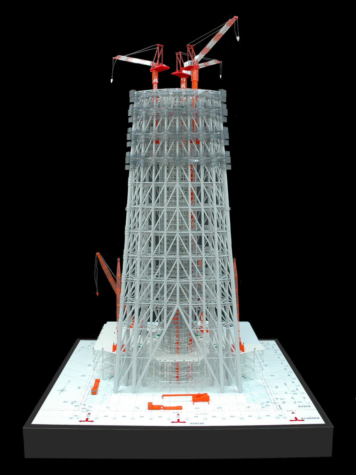 東京スカイツリー 基壇部施工検討